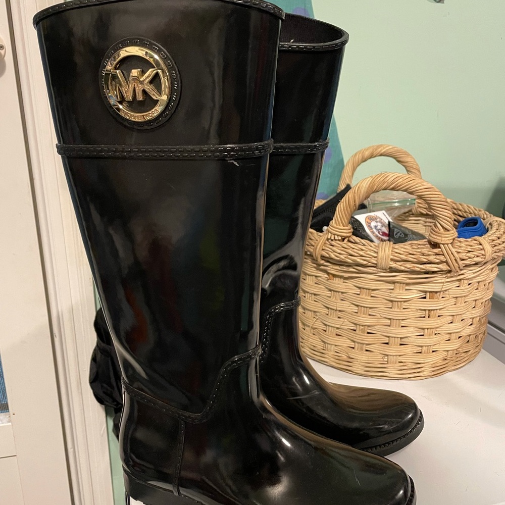 MK rain boots